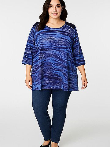 Catherines 3/4 Sleeve Top (view 2)