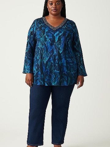 Catherines Long Sleeve Blouse (view 2)