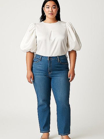 Commense 3/4 Sleeve Blouse (view 2)