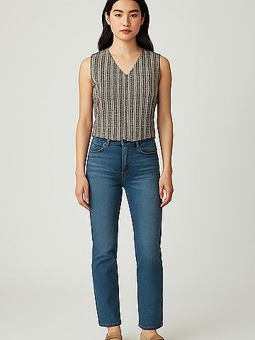 Haley Sleeveless Blouse (view 2)
