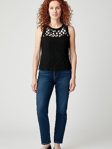 Valerie Stevens Sleeveless Blouse (view 2)