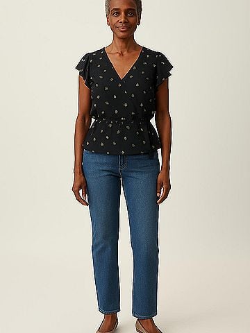 Melrose and Market Sleeveless Blouse (view 2)