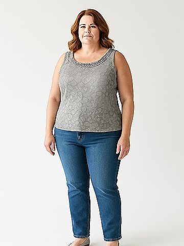 R&M Richards Sleeveless Top (view 2)