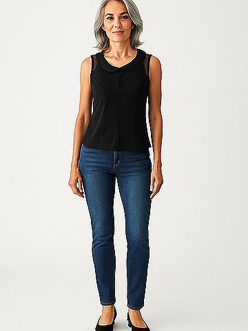 Kimchi Blue Sleeveless Blouse (view 2)