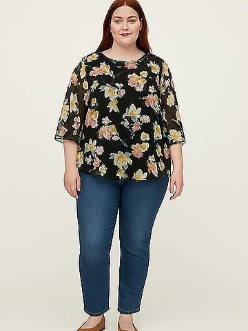 Apt. 9 Long Sleeve Blouse (view 2)