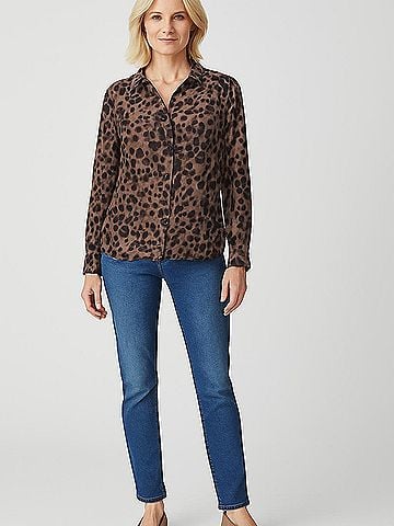 Cloth & Stone Long Sleeve Blouse (view 2)