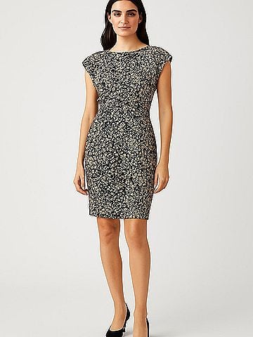 Paper Crown Cocktail Dress (view 2)