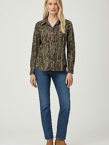 DressBarn Long Sleeve Blouse (view 2)