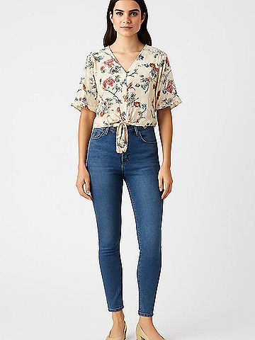 Sienna Sky Short Sleeve Blouse (view 2)
