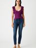 Robert Rodriguez 100% Rayon Purple Bodysuit Size S - photo 2