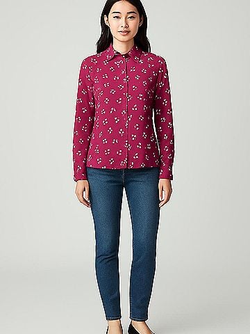 Anne Klein Long Sleeve Blouse (view 2)