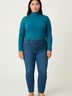 Woman Within 100% Cotton Teal Long Sleeve Turtleneck Size 18 - photo 2