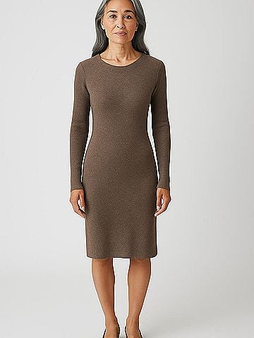 Sofia Cashmere Casual Dress (view 2)