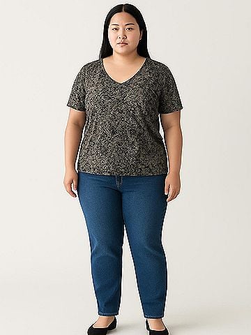 AB Studio Short Sleeve Top (view 2)