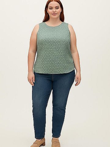 T by Talbots Sleeveless Blouse (view 2)
