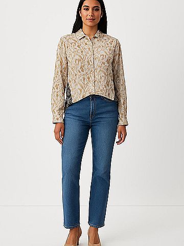 &.Layered Long Sleeve Blouse (view 2)