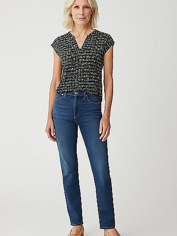 Anne Klein Short Sleeve Blouse (view 2)