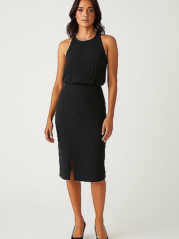 Elizabeth and James Cocktail Dress (view 2)