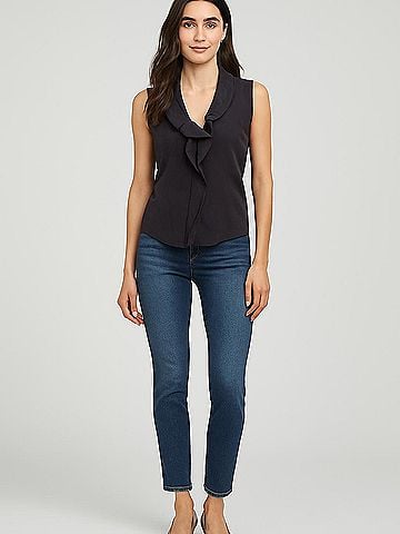 Ann Taylor Sleeveless Blouse (view 2)