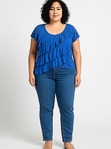 Nicole Miller New York Short Sleeve Top (view 2)