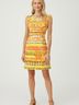 Plenty By Tracy Reese Print Orange Cocktail Dress Size 2 - photo 2