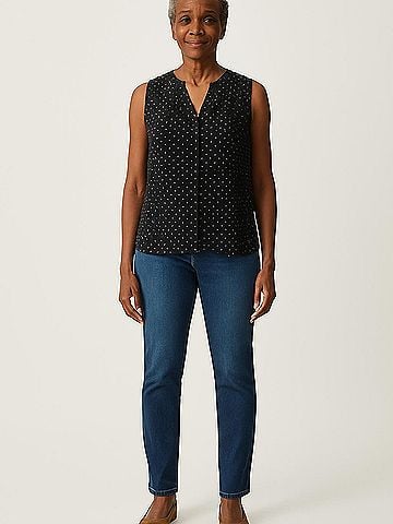 Liz Claiborne Career Sleeveless Blouse (view 2)