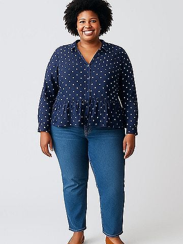 Westport 3/4 Sleeve Blouse (view 2)