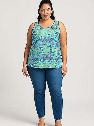 Ella Moss Sleeveless Silk Top (view 2)