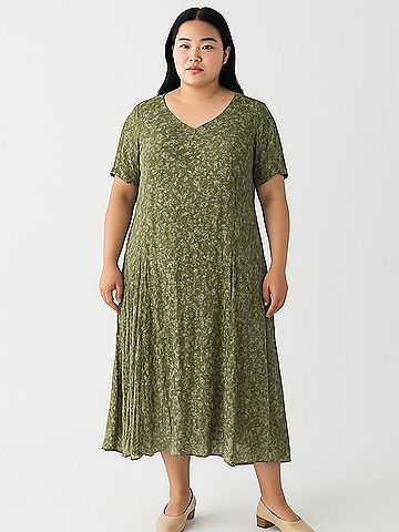 Woman Within Casual Dress (view 2)