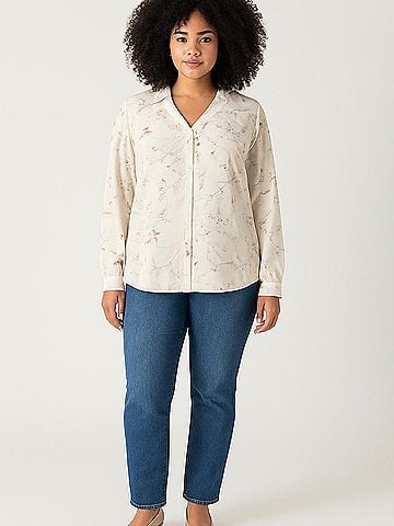 Violet & Claire Long Sleeve Blouse (view 2)