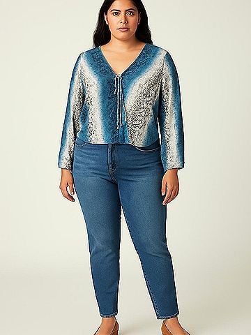 Alyx 3/4 Sleeve Blouse (view 2)