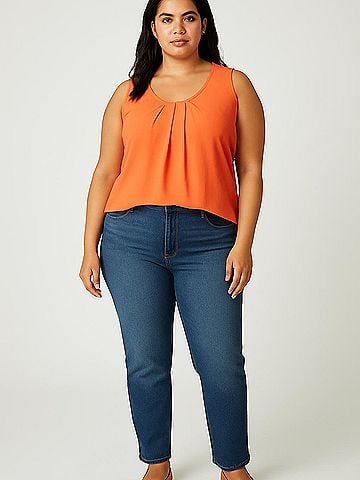 New York & Company Sleeveless Blouse (view 2)