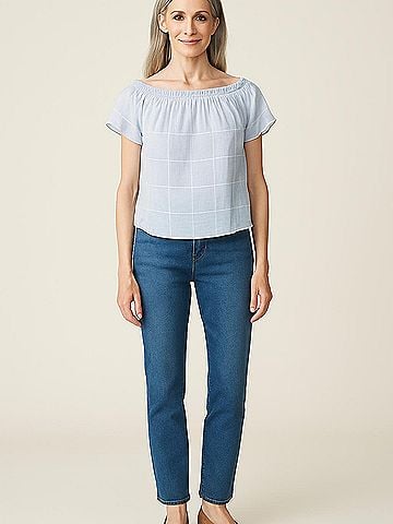 Guess Short Sleeve Blouse (view 2)