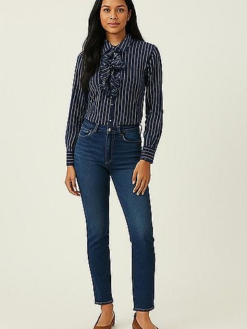 Converse One Star Long Sleeve Blouse (view 2)