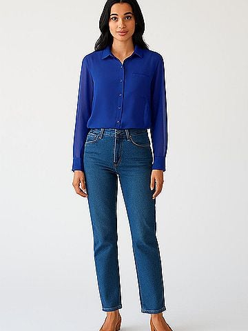 Guess Long Sleeve Blouse (view 2)
