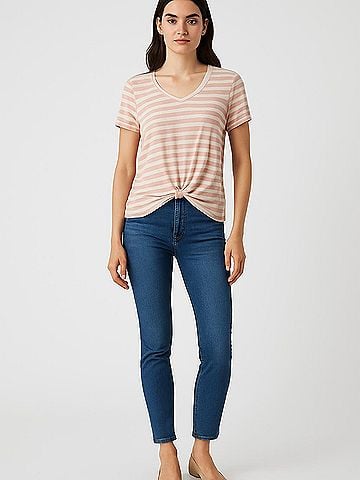 Les Amis Short Sleeve Top (view 2)
