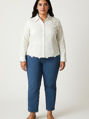 Proportion Long Sleeve Blouse (view 2)