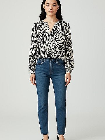 H&M Long Sleeve Blouse (view 2)