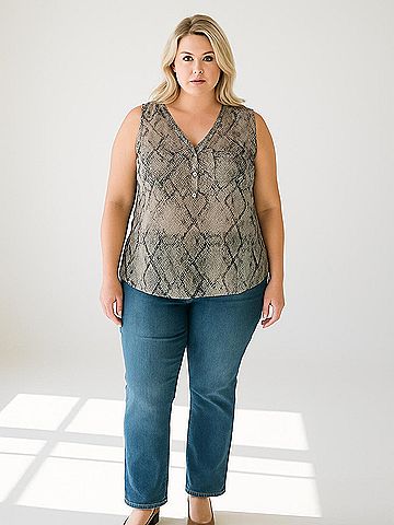 Apt. 9 Sleeveless Blouse (view 2)