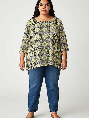 Ruby Rd. 3/4 Sleeve Blouse (view 2)