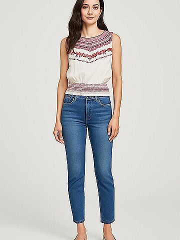 Tiny Sleeveless Blouse (view 2)