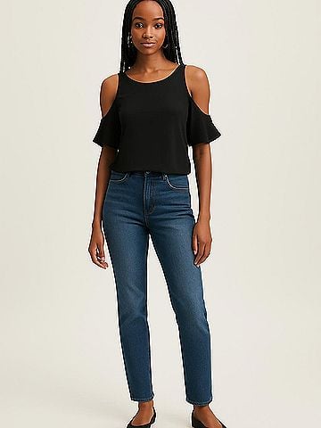 Elizabeth and James Sleeveless Blouse (view 2)