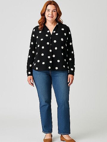 Zara 3/4 Sleeve Blouse (view 2)