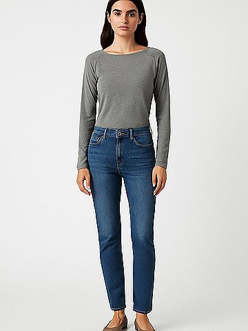 Gap Fit Long Sleeve Top (view 2)
