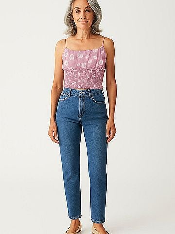 LA Hearts Sleeveless Blouse (view 2)