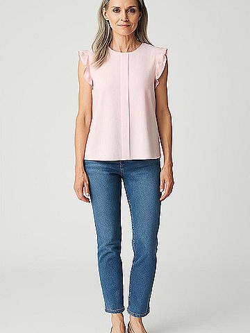 Anne Klein Sleeveless Blouse (view 2)