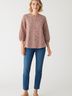 Pomander Place 100% Cotton Pink 3/4 Sleeve Blouse Size S - photo 2