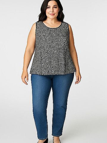 Apt. 9 Sleeveless Blouse (view 2)