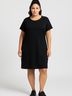 White + Warren 100% Cotton Solid Gray Casual Dress Size L - photo 2