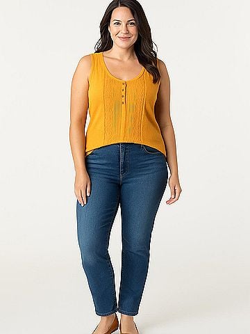 Ruff Hewn Sleeveless Blouse (view 2)